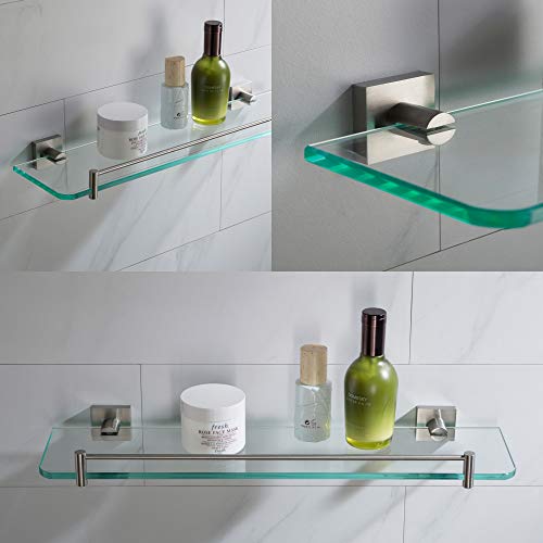 Kraus Ventus Bathroom Shelf, Brushed Nickel Finish, KEA-17745BN