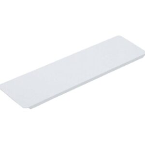 hd 3-5/8W x 13-3/8" Replacement Medicine Cabinet White Metal Shelf Package of 12