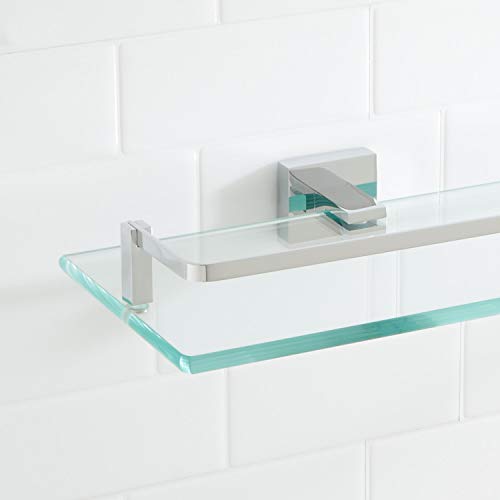 Signature Hardware 295797 Albury 19-5/8" Glass Bathroom Shelf