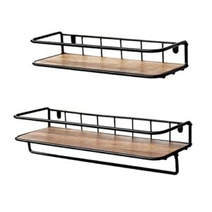 QEEIG Bathroom Floating Shelves Bundle (Contains 2 Items)