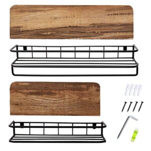 QEEIG Bathroom Floating Shelves Bundle (Contains 2 Items)