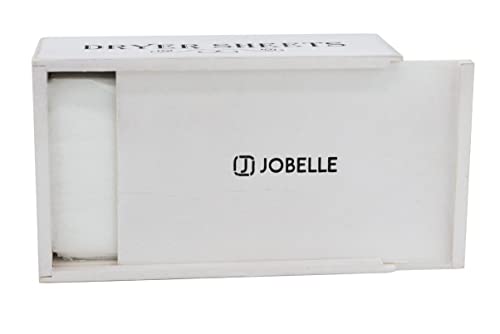 Jobelle Dryer Sheet Holder Magnetic Rustic Farmhouse Dryer Sheet Dispenser for Laundry Room Organization Storage and Decor Wooden Dryer Sheet Holder Container Box for Fabric Softener Sheets With Two Wool Dryer Balls