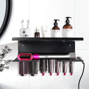 suitable for dyson airwrap wall-mounted shelf hair curler holder storage rack hair care tool organizer stand bracket