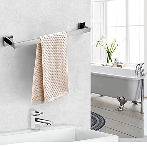 Leyden Premium Stainless Steel Towel Bar Towel Rack Towel Rail Towel Rod Wall Mounted for Bathroom, Polished