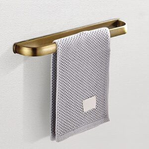 Leyden Brass Towel Bar,Antique Towel Rack Holder Bath 11.81 Inch Rod Hanger Wall Mounted Bathroom Accessories Vintage