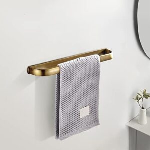 Leyden Brass Towel Bar,Antique Towel Rack Holder Bath 11.81 Inch Rod Hanger Wall Mounted Bathroom Accessories Vintage