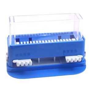 Beaupretty Cotton Swabs Holder Cotton Swab Dispenser Automatic Cotton Swab Storage Box Organizer Container Case for Salon Home