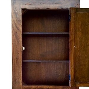 Primitive Mission Recessed Medicine Cabinet/Rustic/Solid Wood & Handmade