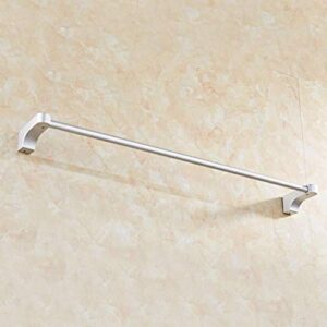 OMOONS Bathroom Shelves Single Bar Towel Rack Aluminum Kitchen Bathroom Rack Wall-Mounted Hanger Screw