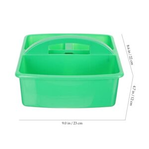 Cabilock Large Plastic Shower Caddy Tote Portable Storage Caddy Basket Cleaning Tool Organizer Pail Bucket Organizer Household Bucket for Cleaning Supplies