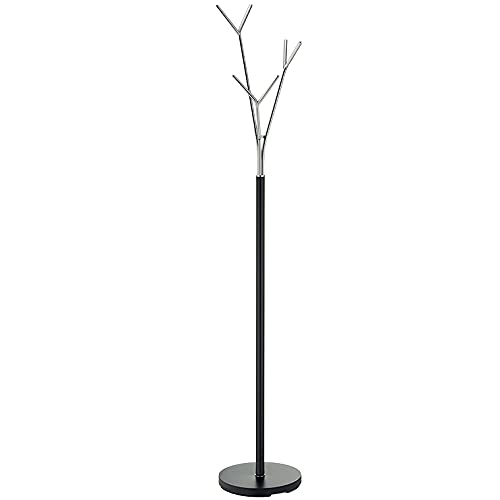 kela Free Standing Towel Rack Stand - Tree Style Organizer for Bath and Hand Towels - Study by Weight - Elegant by Design - Chrome and Black