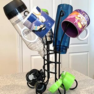 Bottle and Bag Drying Rack-Sports Water Bottles, Baby Bottles, soda Bottles, Plastic and Reusable Food Storage Bags, Kitchen Dish Towel Holder, Bathroom Hand Towels, washcloths, Baby Bibs…