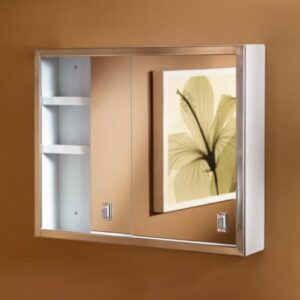 broan-nutone b704850 contempora sliding door surface mount medicine cabinet