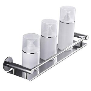 xjjzs shelf- stainless steel wall mount shelfgood for restaurant, bar, home, kitchen, laundry, garage and utility room (size : 51cm)
