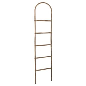 creative co-op decorative bamboo blanket ladder, 60.25", natural