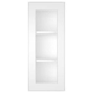lovmor wall mounted cabinet, medicine cabinet, over-the-toilet storage with soft close door & adjustable shelf for bathrooms, kitchens(glass not included).