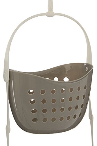 Premier Housewares Caddy 3 Tier Shower, H83 x W23 x D17cm, Grey