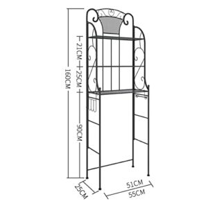 Household Products 3 Tier Over Toilet Storage Rack,Modern Toilet Bathroom Shelf Bathroom Corner Stand Storage Organizer accesory，Bathroom Tower Shelf，Laundry Shelf Unit Organizer Rack,Gold