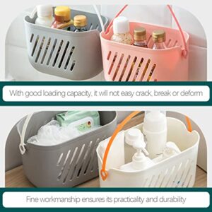 Kichvoe Shower Caddy Hanging 2Pcs Plastic Hanging Storage Basket Hanging Shower Caddy Kitchen Ginger Garlic Vegetable Organizer Basket with Hook for Bathroom Kitchen Bath Toy Storage