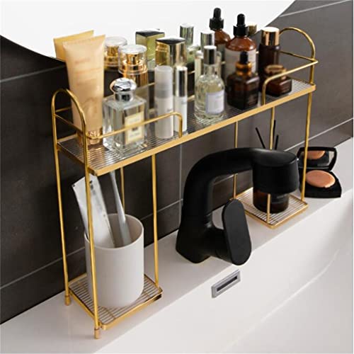 Punch-Free Desktop Storage Box Bathroom Sink Shelf Bathroom Countertop Cosmetics Storage Shelf