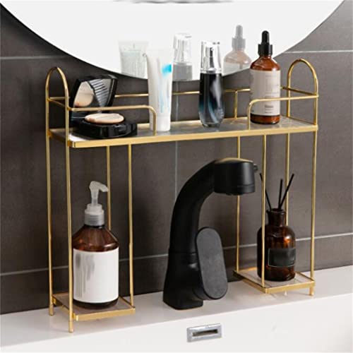 Punch-Free Desktop Storage Box Bathroom Sink Shelf Bathroom Countertop Cosmetics Storage Shelf