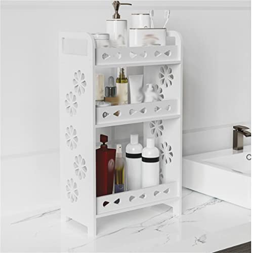 Corner Narrow Countertop Cosmetic Shelf Washstand Shelf Toilet Toilet Desktop Multi-Layer Storage Cabinet