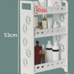 Corner Narrow Countertop Cosmetic Shelf Washstand Shelf Toilet Toilet Desktop Multi-Layer Storage Cabinet