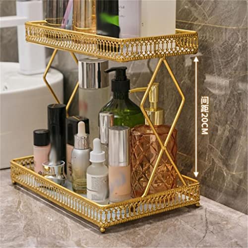 Double-Layer Washbasin Bathroom Shelf Bathroom Toilet Toilet Washstand Cosmetic Storage Rack