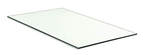 12" x 24" Tempered Glass Shelf 3/16" Thick