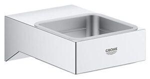 grohe 40865000 selection cube holder, starlight chrome