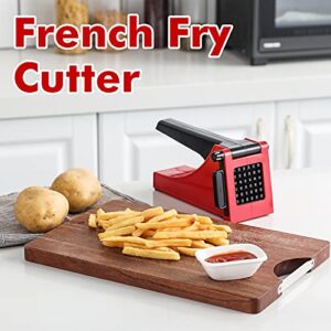 French Fry Cutter, Geedel Professional Potato Cutter for French Fries, Potato Slicer French Fry Maker for Carrot, Cucumber, Onion, Zucchini and more