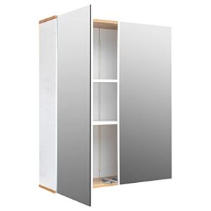 veryke bathroom wall storage cabinet over toilet, medicine cabinet with double mirror door for bathroom,living room