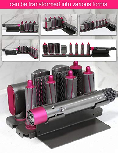 MD Global Transformable Stand Holder for Styler Rack Can Transform The Form Airwrap Styler Storage Organizer