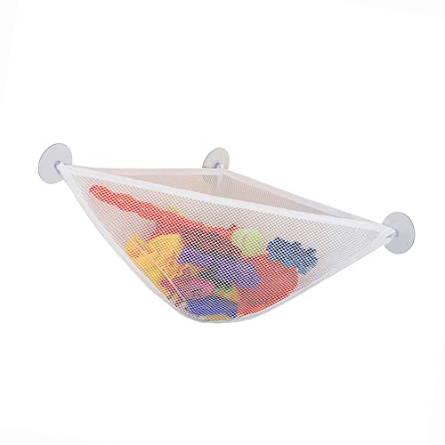 BRALF Bathroom Toy Storage,Organiser Net,Organizers for Bathroom Baby Bath Bathtub Toy Holder Storage Net Mesh Bag Organizer,Bath Toy Organizer with Strong Suction Cups Bathtub Toys Holder