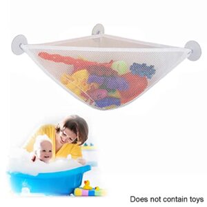 BRALF Bathroom Toy Storage,Organiser Net,Organizers for Bathroom Baby Bath Bathtub Toy Holder Storage Net Mesh Bag Organizer,Bath Toy Organizer with Strong Suction Cups Bathtub Toys Holder