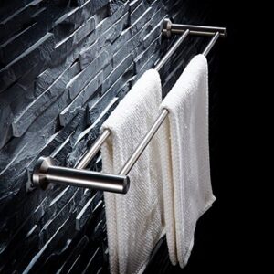 -shelf balcony bathroom towel rail,towel rack bathroom towel bar double,towel rack,bathroom shelf,sweat towel holder/40cm