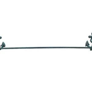 Seaworn Blue Cast Iron Anchor Bath Towel Holder 27ââ‚¬ - Home Wall Decor ââ‚¬â€œ Home D