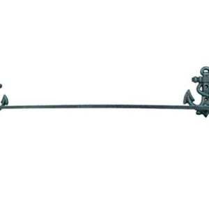 Seaworn Blue Cast Iron Anchor Bath Towel Holder 27ââ‚¬ - Home Wall Decor ââ‚¬â€œ Home D