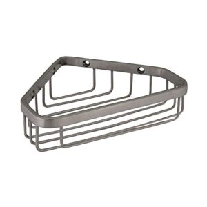Design House Corner Shower Basket, 6-inch, Stainless Steel
