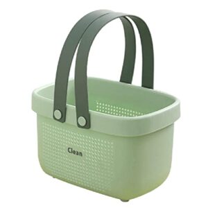 jomgeroz Portable Storage Organizer Caddy Shower Caddy Tote Storage Bins with Handles for Bathroom Dorm Kitchen Bedroom Bath storage baskets for bathroom organizing