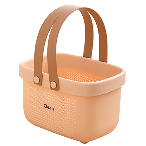 jomgeroz Portable Storage Organizer Caddy Shower Caddy Tote Storage Bins with Handles for Bathroom Dorm Kitchen Bedroom Bath storage baskets for bathroom organizing