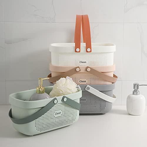 jomgeroz Portable Storage Organizer Caddy Shower Caddy Tote Storage Bins with Handles for Bathroom Dorm Kitchen Bedroom Bath storage baskets for bathroom organizing