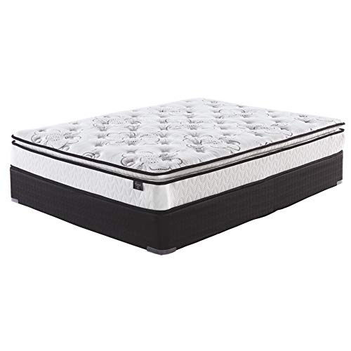 Signature Design by Ashley, Bonnell 10 Inch Gel Foam Firm Pillowtop Mattress, Queen