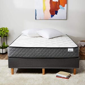 amazon basics hybrid mattress - medium feel - memory foam - motion isolation springs - 12-inch, king