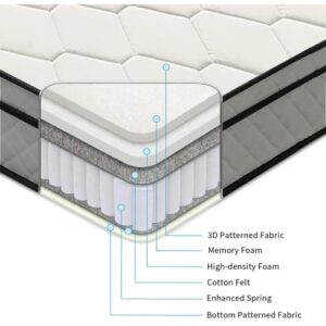 10 Inch Innerspring and Memory Foam Hybrid Mattress