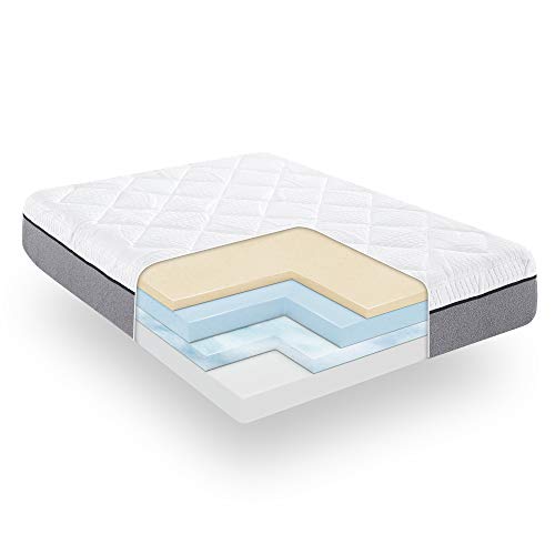 Classic Brands Cool Gel Quilted Memory Foam 14-Inch Mattress | CertiPUR-US Certified | Bed-in-a-Box, Full