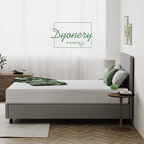 Dyonery Twin Mattress 8 Inch Green Tea Memory Foam Mattress CertiPUR-US Certified, Cooling Gel Bed Mattress in a Box Fiberglass Free, Kids Mattress for Bunk Bed, 38"×75"