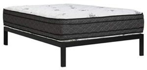 wolf tranquility boxtop 11" coil and gel memory foam hybrid mattress/platform set, king