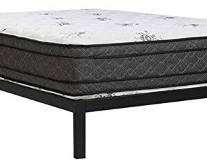 Wolf Tranquility Boxtop 11" Coil and Gel Memory Foam Hybrid Mattress/Platform Set, King