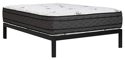 Wolf Tranquility Boxtop 11" Coil and Gel Memory Foam Hybrid Mattress/Platform Set, King